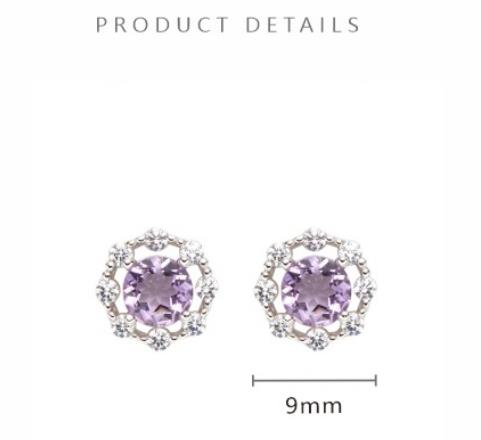 S925 Sterling Silver Lightweight Luxury Earrings